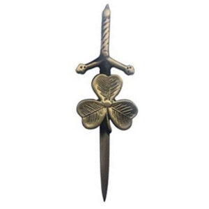 Antique Shamrock Kilt Pin +US$&nbsp;15.00
