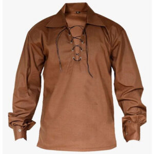 Brown Jacobite Ghillie Shirt +US$&nbsp;29.00