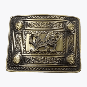 Antique Dragon Kilt Buckle +US$&nbsp;25.00
