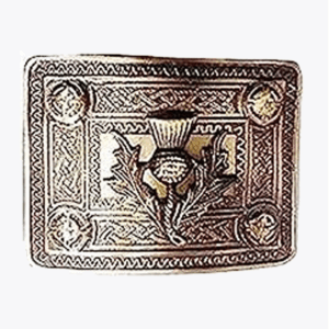 Antique Thistle Kilt Buckle +US$&nbsp;25.00