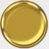 Gold pleated