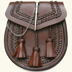 Leather Brown Lock Pin +US$&nbsp;45.00