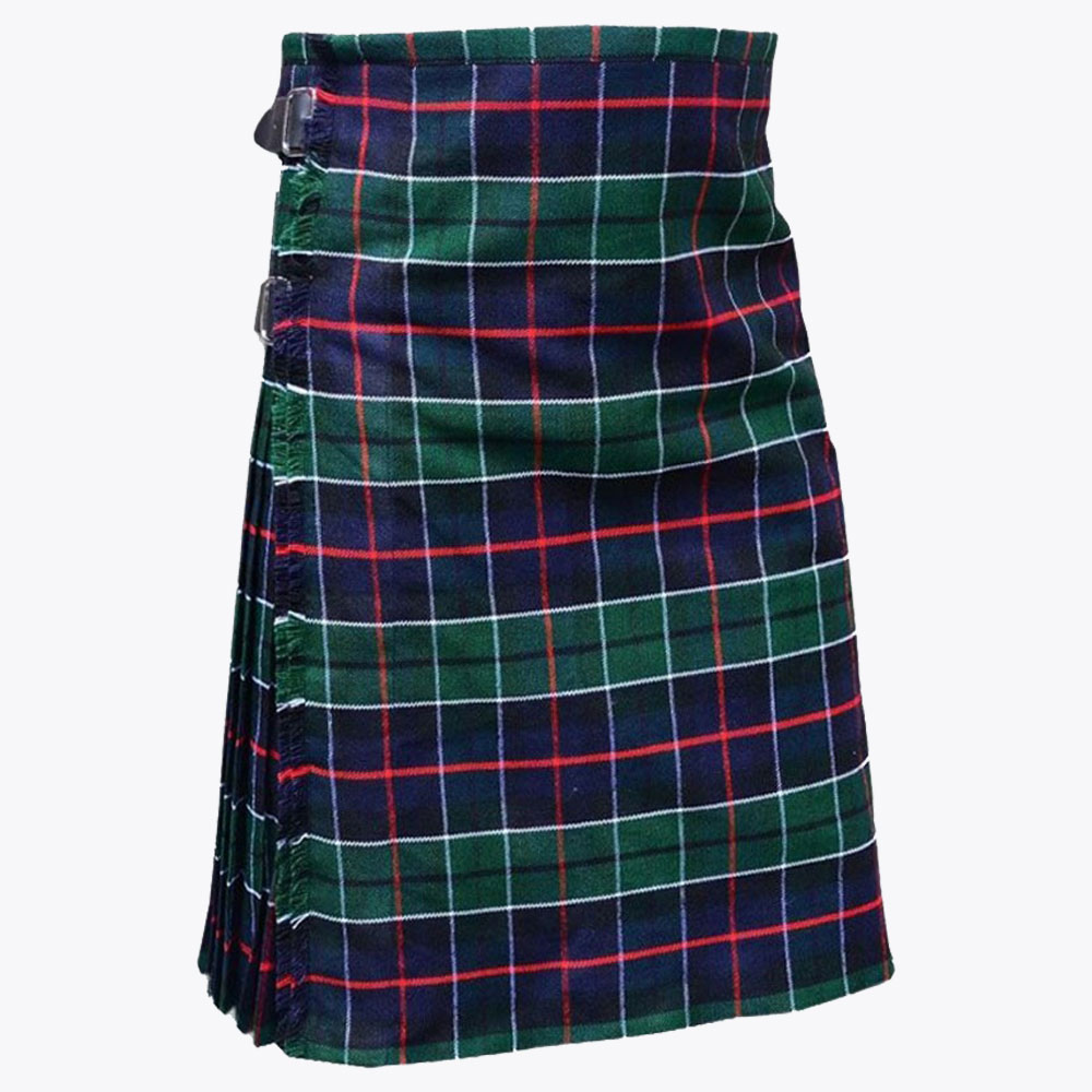 Clan Leslie Green Modern Tartan Kilt