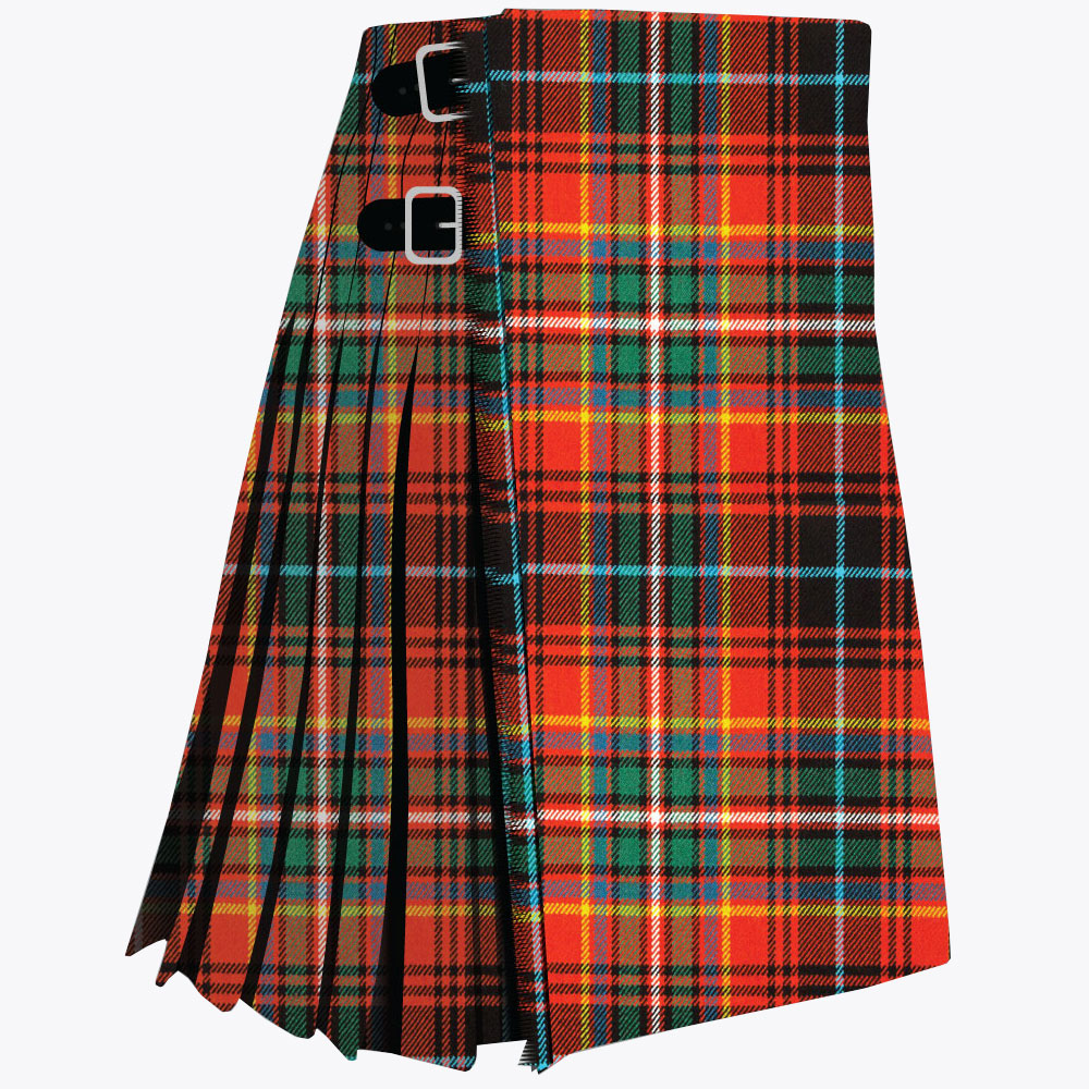 Clan Macinnes Red Ancient Tartan Kilt - Image 3