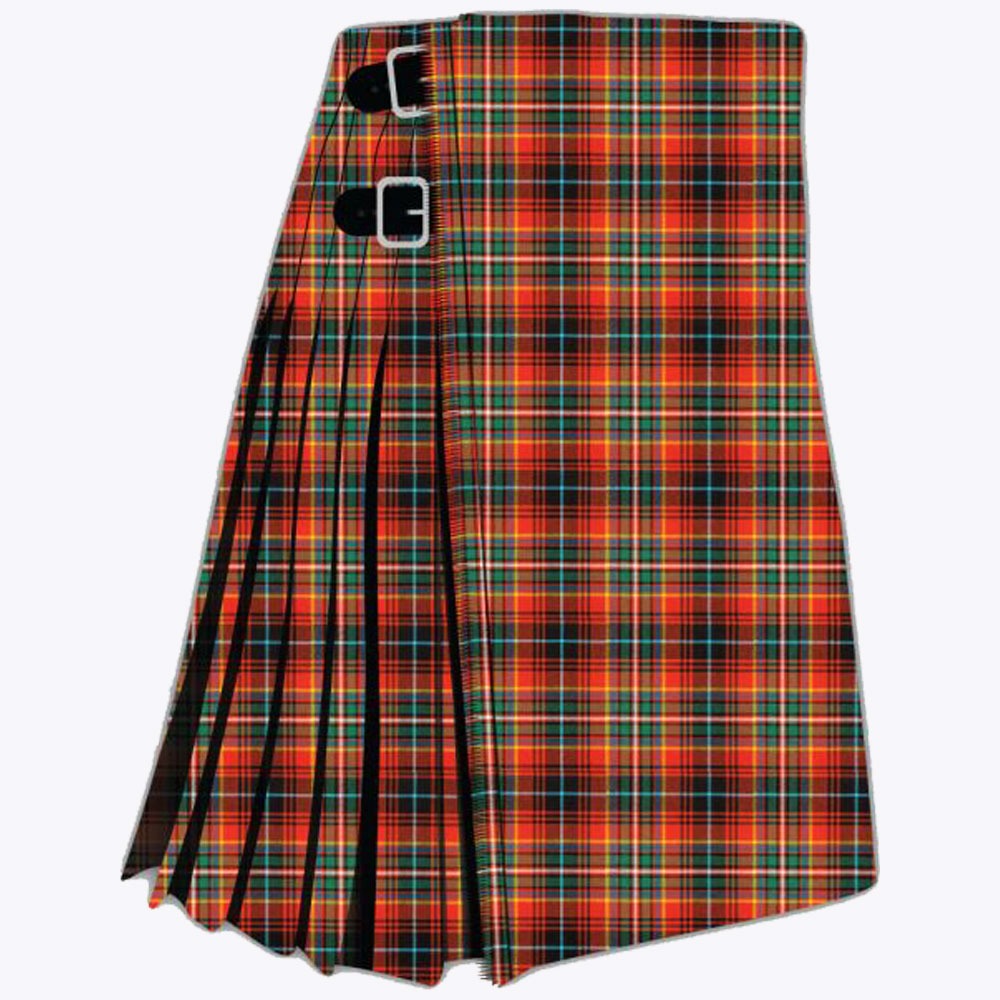 Clan Macinnes Red Ancient Tartan Kilt