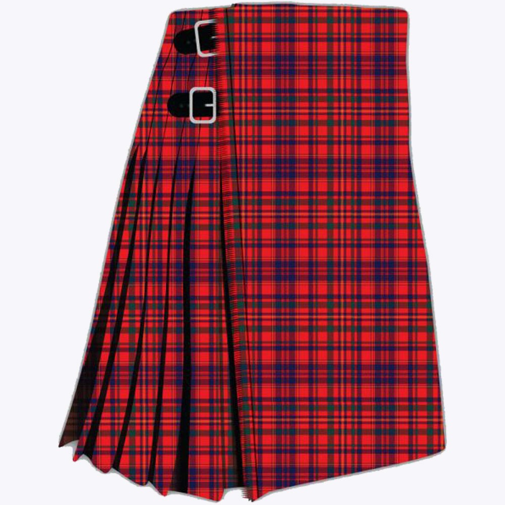 Macleod Red Modern Tartan Kilt