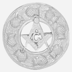 Masonic antique fly plaid- brooch +US$&nbsp;18.00