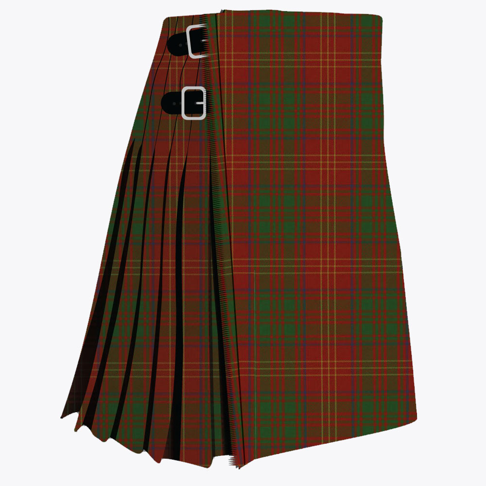 Clan Men's Burns Modern Tartan Kilt - Image 3