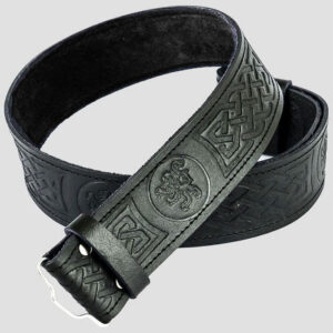 Rampant lion brown belt +US$&nbsp;22.00