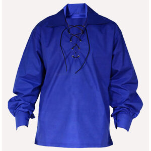 Royal blue ghillie shirt +US$&nbsp;29.00
