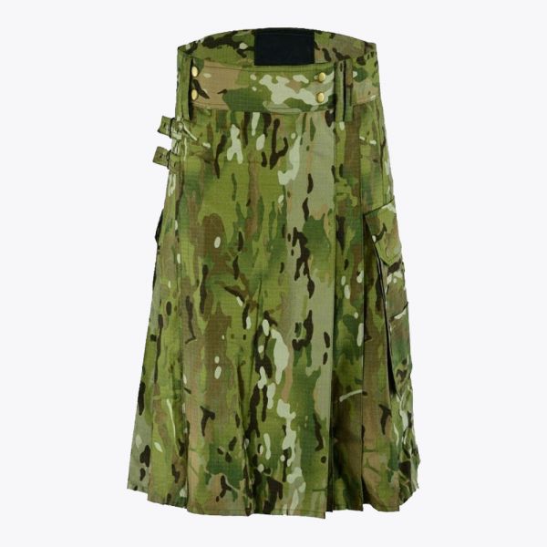 tactical multicam utility kilt for men $65