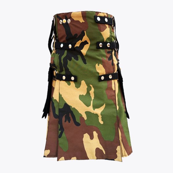woodland camo kilt 1 $65