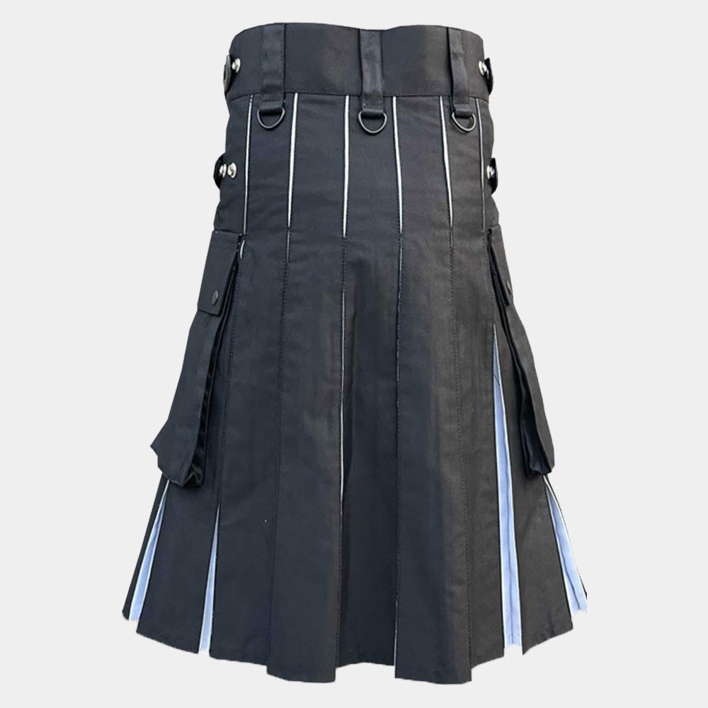 black white with cargo pockets utility kilt 2 .jpg