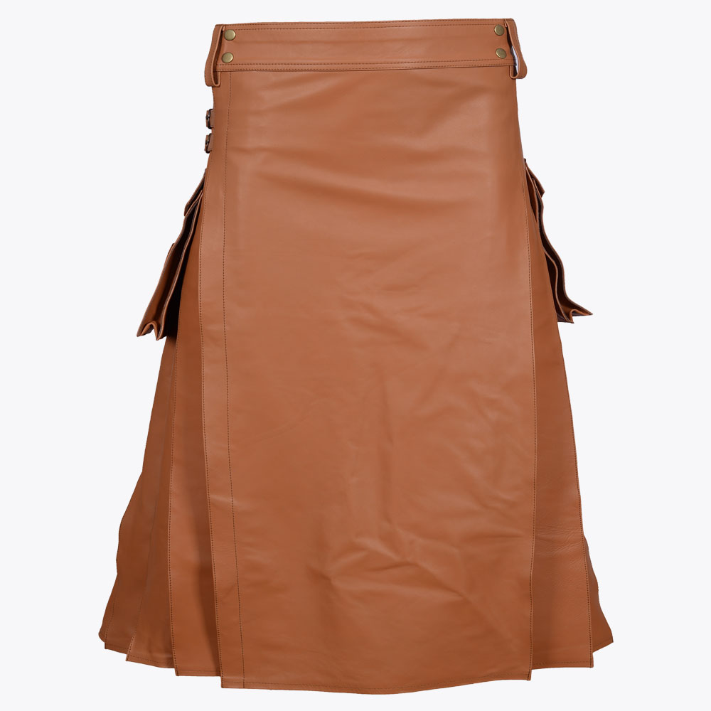brown leather utility kilt for men 1 .jpg