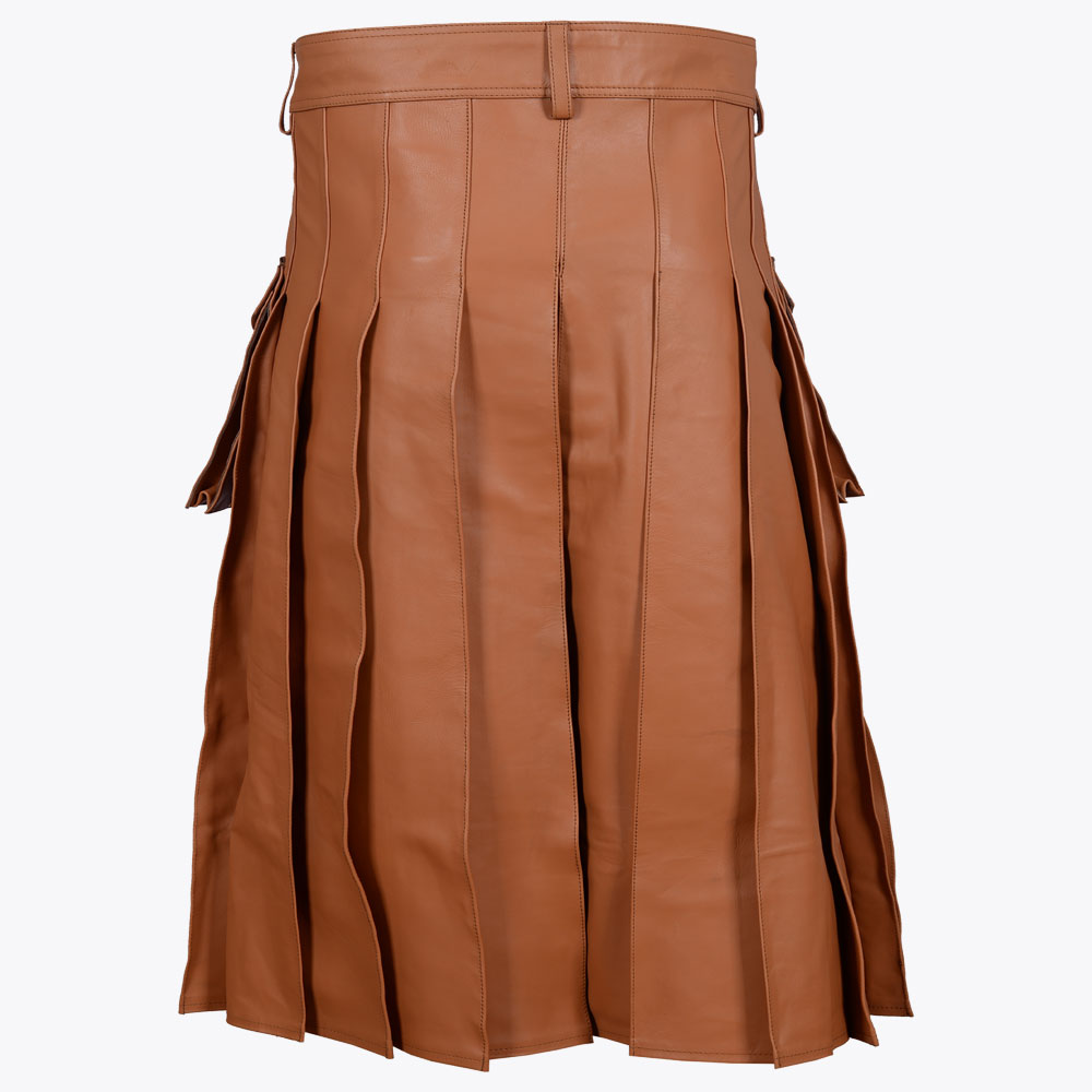 brown leather utility kilt for men 3 .jpg