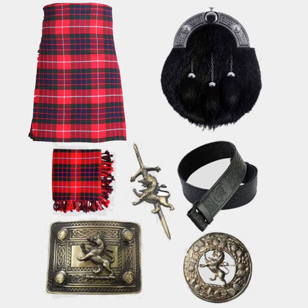 fraser tartan kilt with antique accessories deal.jpg