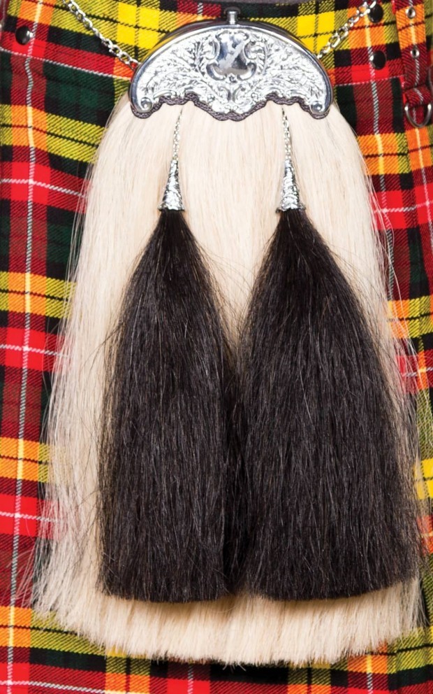 horse hair sporran with antique silver chrome.jpg