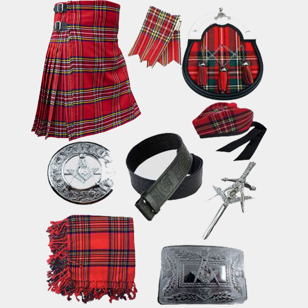 royal stewart tartan kilt with all scottish wedding accessories deal.jpg