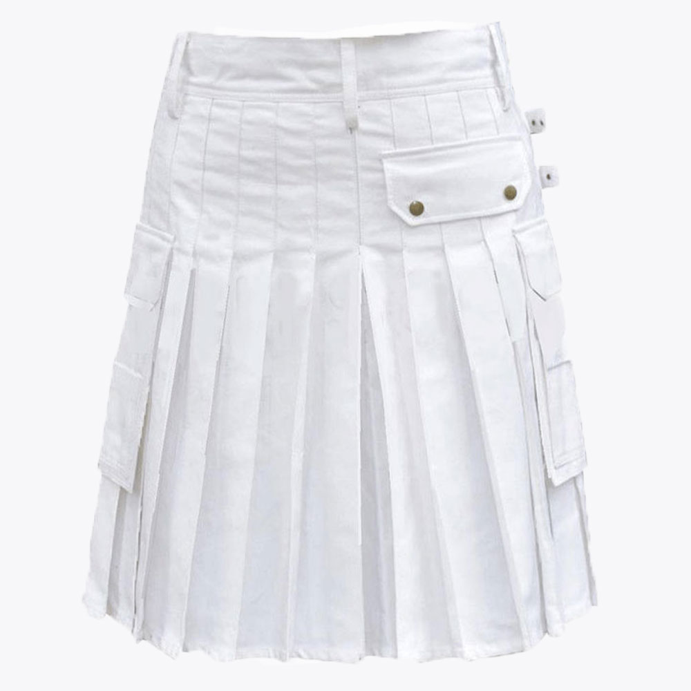 white utility kilt with cargo pocket.jpg