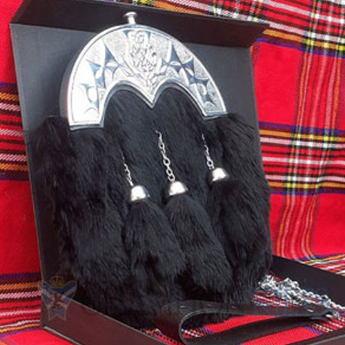 rabbit fur sporran